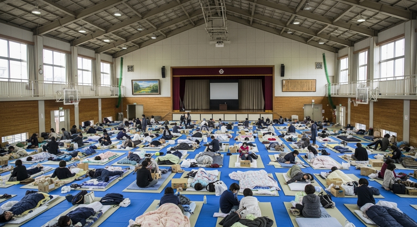 避難所のニオイ対策は？避難生活のストレス原因について